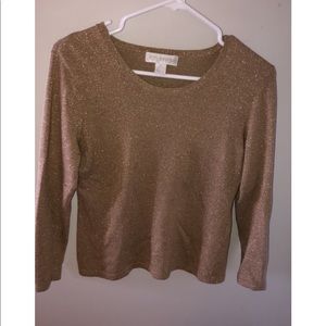 Gold Long Sleeve Tee